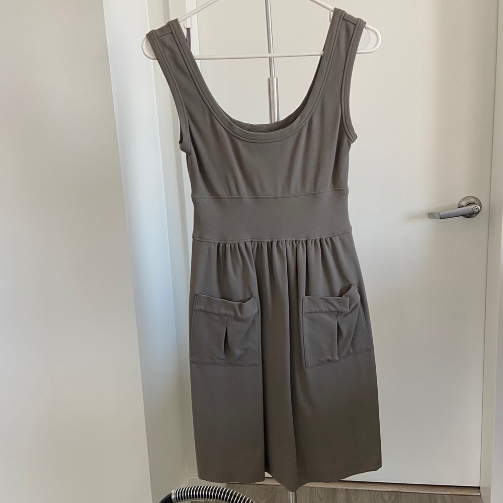 diane von furstenberg grey dress